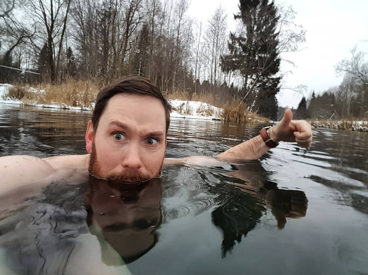 Купание в проруби